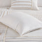 Salar 3 Piece Printed Cotton Quilt Set with Trims