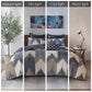 Alpine 3 Piece Printed Cotton Quilt Set