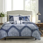 Rachel 6 Piece Reversible Quilted Coverlet Set