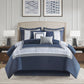 Powell 8 Piece Embroidered Comforter Set