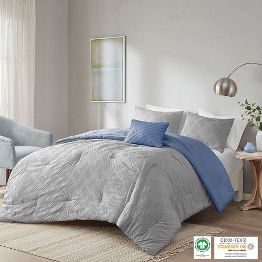 Perth 4 Piece Organic Cotton Comforter Set