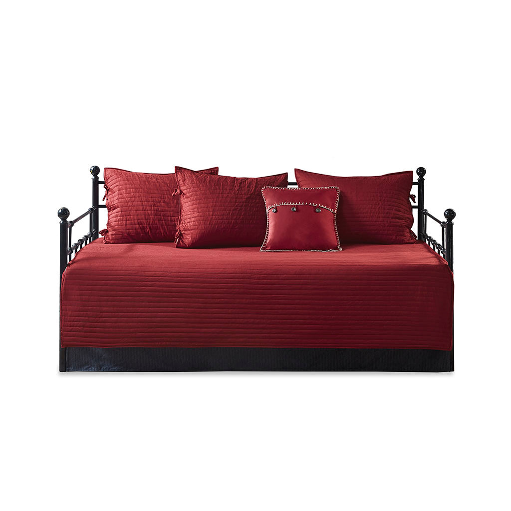 Ridge 6 Piece Reversible Daybed Cover Set