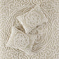 Laetitia Tufted Cotton Chenille Medallion Comforter Set