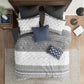 Mila 3 Piece Cotton Comforter Set with Chenille Tufting