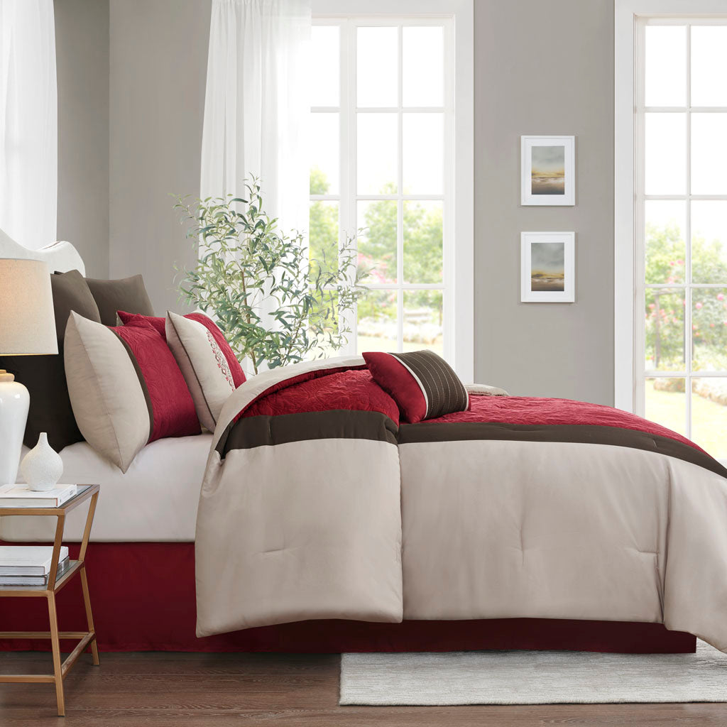 Arcadia 8 Piece Comforter Set