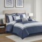 Powell 8 Piece Embroidered Comforter Set