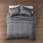 Ames 3 Piece Charmeuse Coverlet set