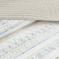 Fraser 3 Piece Printed Microfiber Seersucker Quilt Set