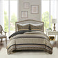 Paige 3 Piece Jacquard Quilt Set